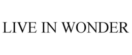 LIVE IN WONDER trademark