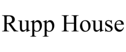 RUPP HOUSE trademark