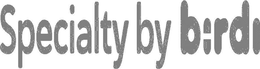 SPECIALTY BY BIRDI trademark