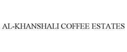 AL-KHANSHALI COFFEE ESTATES trademark