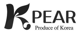 K PEAR PRODUCE OF KOREA trademark