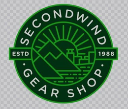 SECONDWIND · GEAR SHOP · ESTD 1988 trademark