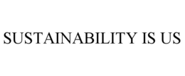 SUSTAINABILITY IS US trademark