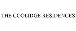 THE COOLIDGE RESIDENCES trademark