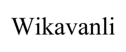 WIKAVANLI trademark