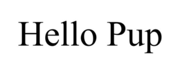 HELLO PUP trademark