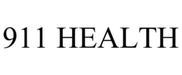 911 HEALTH trademark