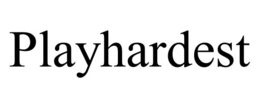 PLAYHARDEST trademark