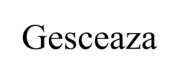 GESCEAZA trademark