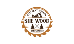 BRITTANY WILSON SHE WOOD HANDCRAFTED trademark