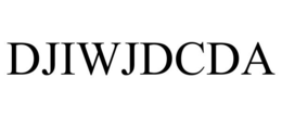 DJIWJDCDA trademark