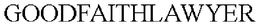 GOODFAITHLAWYER trademark