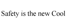SAFETY IS THE NEW COOL trademark