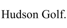 HUDSON GOLF. trademark
