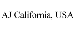 AJ CALIFORNIA, USA trademark