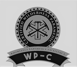 CERTIFIED WILDERNESS PARAMEDIC; KNOWLEDGE EXPERIENCE EXCELLENCE; WP-C trademark