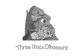 THREE LITTLE DINOSAURS trademark