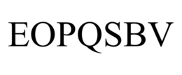 EOPQSBV trademark