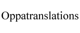 OPPATRANSLATIONS trademark