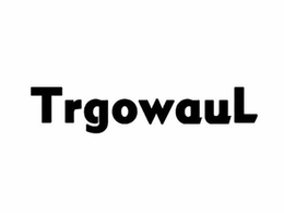 TRGOWAUL trademark