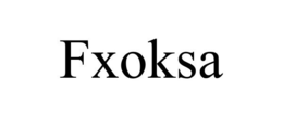 FXOKSA trademark