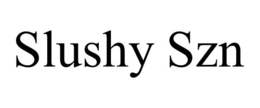 SLUSHY SZN trademark