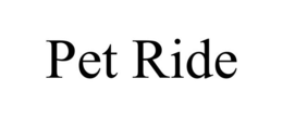 PET RIDE trademark