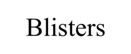 BLISTERS trademark