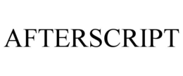AFTERSCRIPT trademark