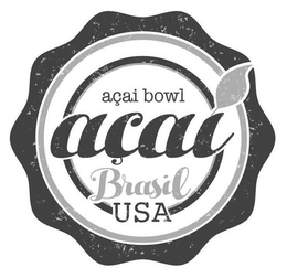 AÇAI BOWL AÇAI BRASIL USA trademark