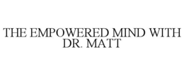 THE EMPOWERED MIND WITH DR. MATT trademark