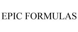EPIC FORMULAS trademark