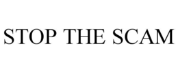 STOP THE SCAM trademark