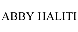 ABBY HALITI trademark