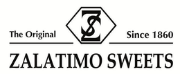 THE ORIGINAL ZS SINCE 1860 ZALATIMO SWEETS trademark