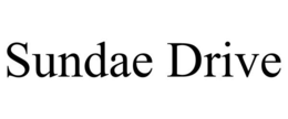 SUNDAE DRIVE trademark