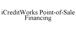 ICREDITWORKS POINT-OF-SALE FINANCING trademark