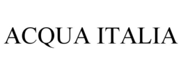 ACQUA ITALIA trademark
