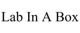 LAB IN A BOX trademark