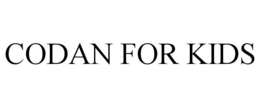CODAN FOR KIDS trademark