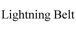LIGHTNING BELT trademark