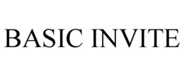 BASIC INVITE trademark