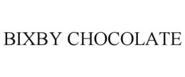 BIXBY CHOCOLATE trademark