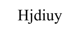 HJDIUY trademark