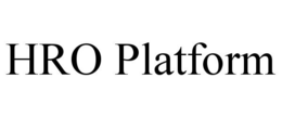 HRO PLATFORM trademark
