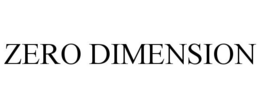 ZERO DIMENSION trademark