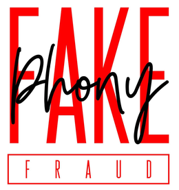 FAKE PHONY FRAUD trademark