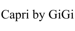 CAPRI BY GIGI trademark