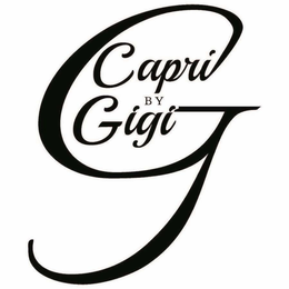 CAPRI BY GIGI G trademark