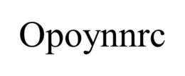 OPOYNNRC trademark